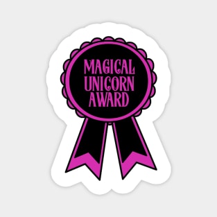 Magical Unicorn Award Magnet