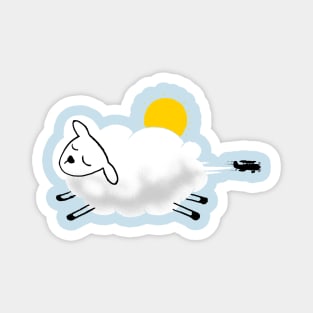 Sheepy Cloud Magnet