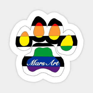 Straight Ally Pride Flag Magnet