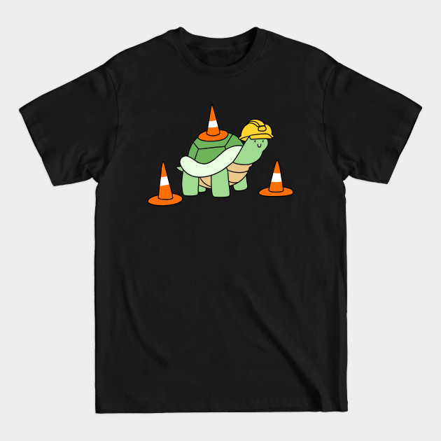 Traffic Cone Turtle - Turtle - T-Shirt
