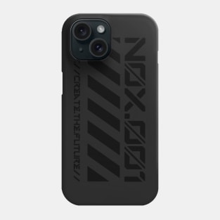 N0X.001 Black Phone Case