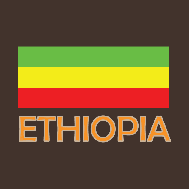 Beautiful Ethiopian flag by Next design 