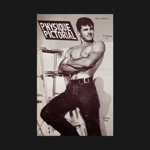 PHYSIQUE PICTORIAL - Vintage Physique Muscle Male Model Magazine Cover by SNAustralia