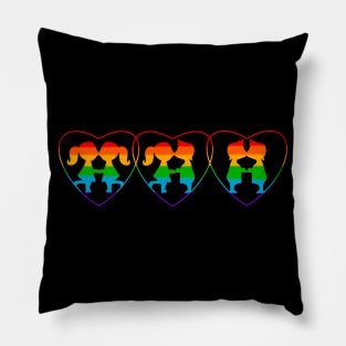 LGBTQ Love is Love Pillow