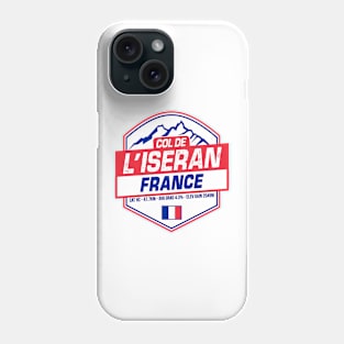 Col de l'Iseran Cycling France Phone Case