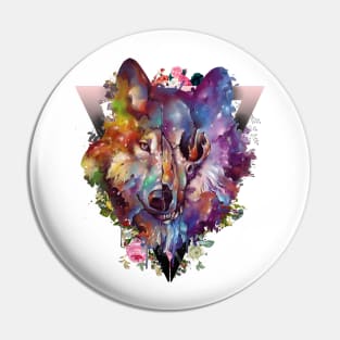 wolf Pin