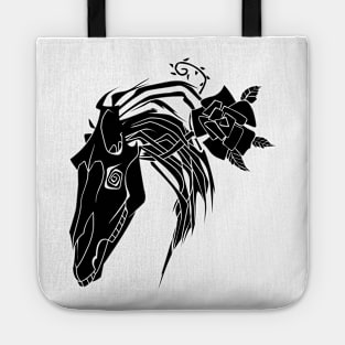 zombie horse Tote