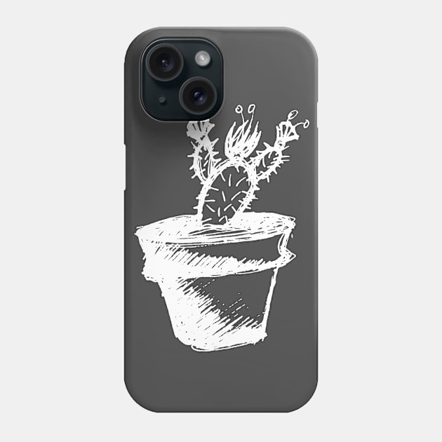 Lil Cactus Pot Phone Case by Zeroeroroo