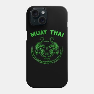 Muay Thai Tiger Sak Yant Tattoo Kickboxing Thailand Phone Case