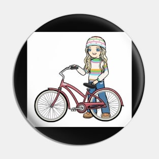 go for a ride day t-shirt Pin