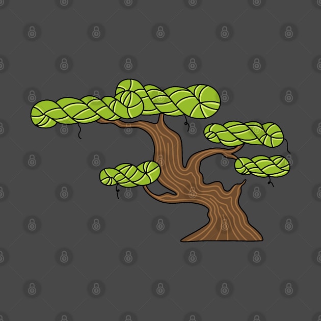 Yarn bonsai by HELLOhappy