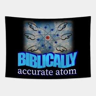Biblically Accurate Atom Meme Tapestry