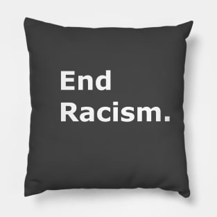 End Racism Pillow