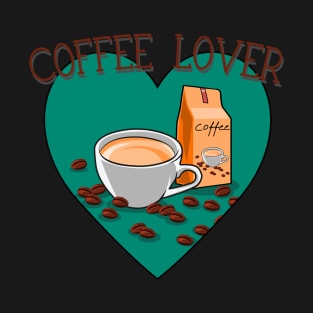 Coffee and Caffeine Lover T-Shirt