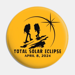 Total Solar Eclipse Hiking Pin