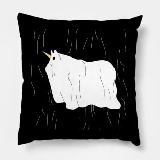 300 Thread Count Ghost Unicorn Pillow