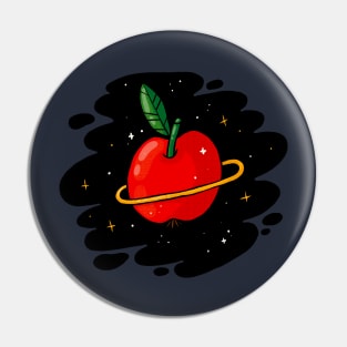 Cosmic Apple Pin