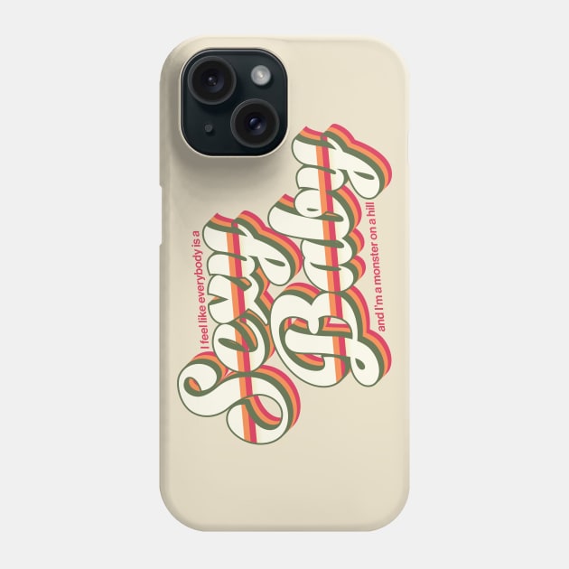 Monster on a Hill Phone Case by fashionsforfans