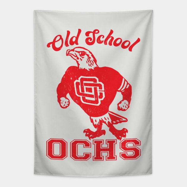 Old School OCHS Tapestry by mcillustrator