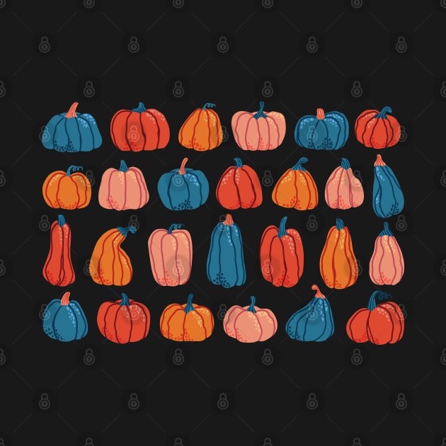 cute illustrated Pumpkin pack by illograph