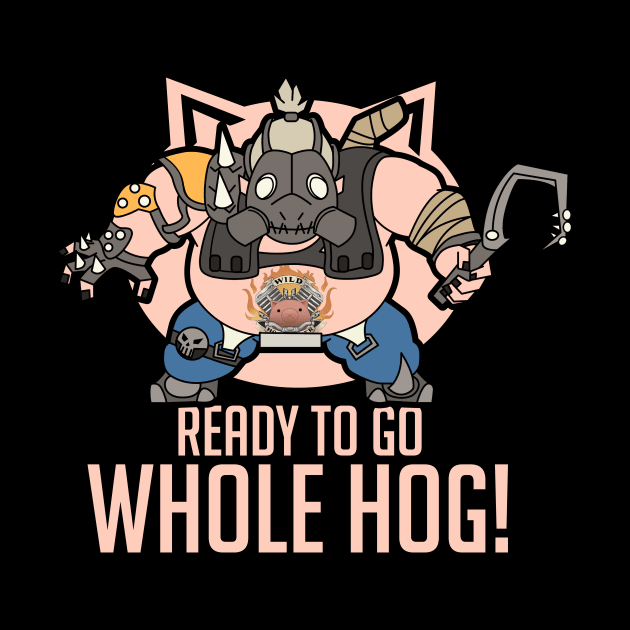 Roadhog chibi cute design by Dennaeric