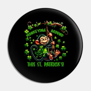 Monkeying around this St. Patrick's Pin