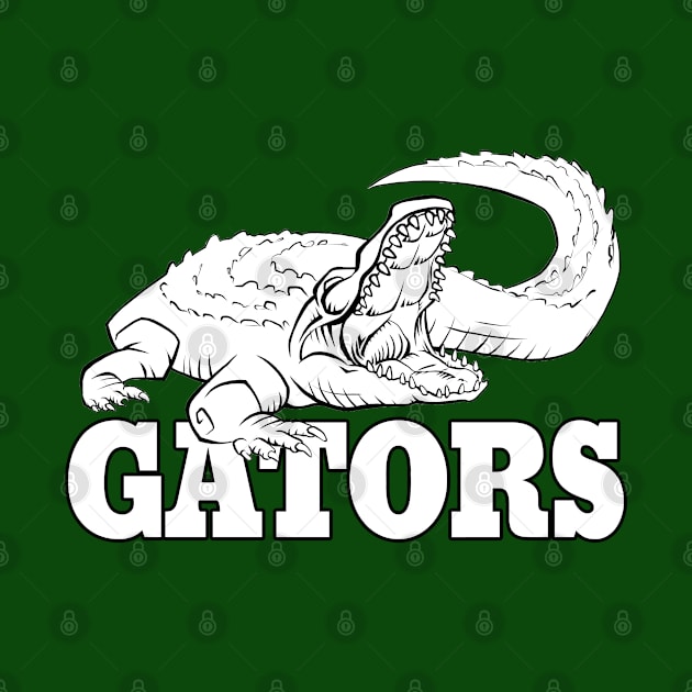 Gators Mascot by Generic Mascots