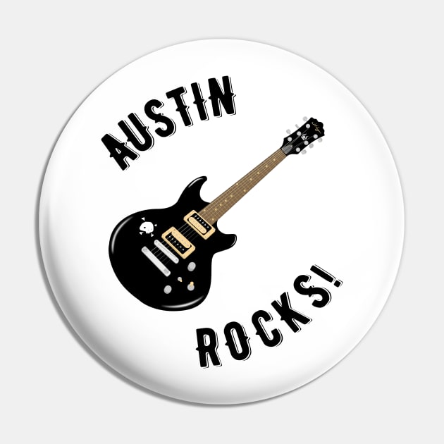 Austin Rocks! Pin by MessageOnApparel