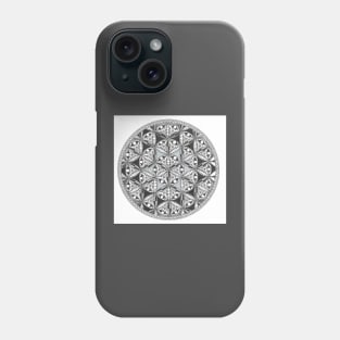 Flower of Life Mandala Phone Case