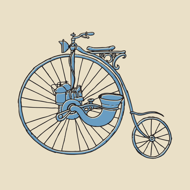 Steam Punk Penny Farthing by beard0