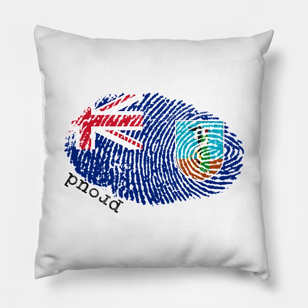 Montserrat flag Pillow by Shopx