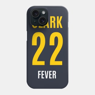 Caitlin Clark, Clark 22 Fever Phone Case