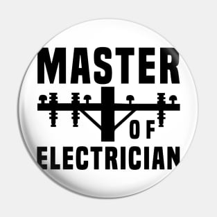 Master of electrician Pin