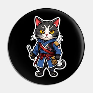 Cool cat assasin Japan Pin