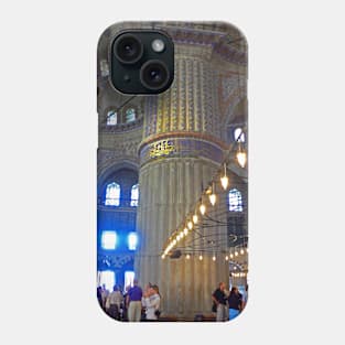 Blue Mosque Pillar Phone Case