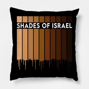 Shades Of Israel Pillow