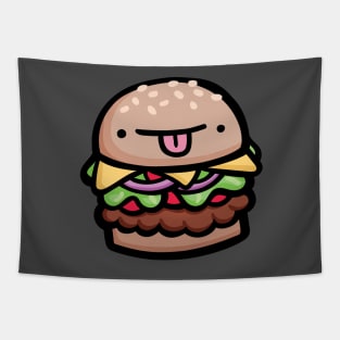 Hamburger Dude Tapestry