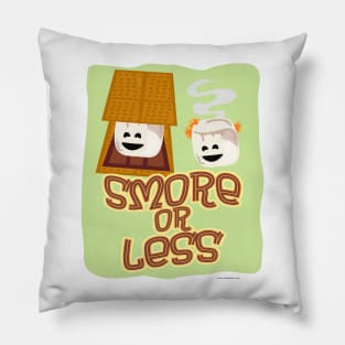 Smore or Less Pillow