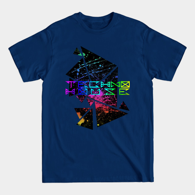 Disover Techno House EDM Music Sound - Techno House Rave - T-Shirt