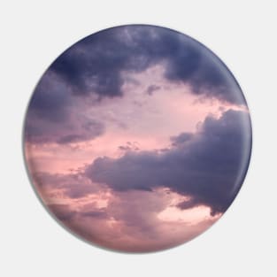 Purple sunset clouds Pin