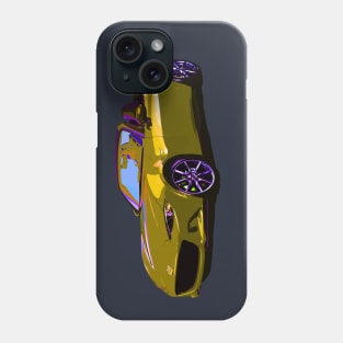 Miata MX5 IV YellowDrug Phone Case