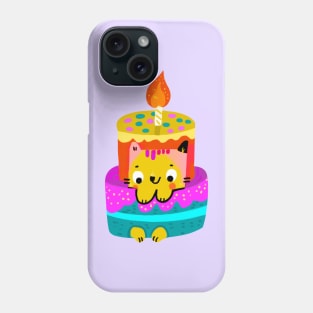 bday cat 3 Phone Case