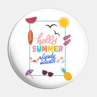 Welcome summer Pin