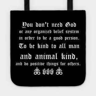 666 - No God Tote