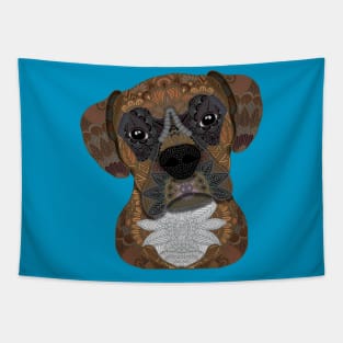 Cute Boxer Tapestry