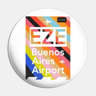 EZE BUENOS AIRES airport Pin