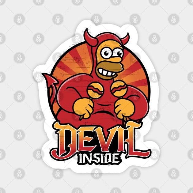 Devil Inside Magnet by SuperEdu