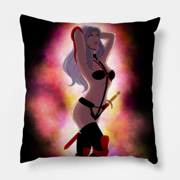 Taarna the Tarakian Pillow by TheImaginaryKing