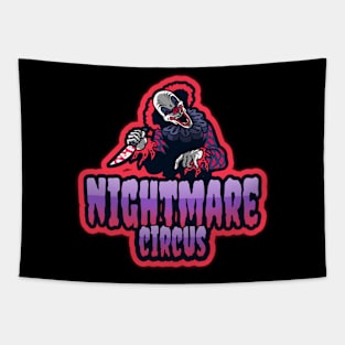 Nightmare Circus Psycho Killer Clown Tapestry