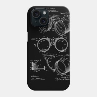 Welding Goggles Vintage Patent Drawing Phone Case